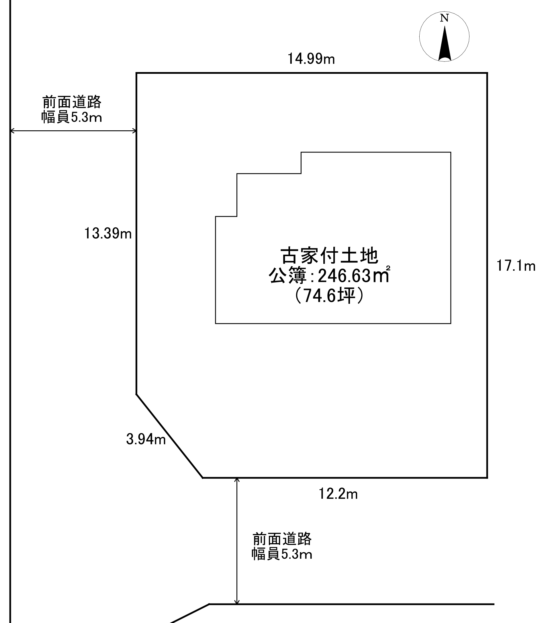 和泉市光明台２丁目　古家付土地　価格変更です！